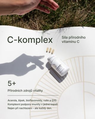 🍊 C–komplex – protože zářit můžete i bez slunce! Když se přidá únava, stres nebo málo čerstvého ovoce, přichází chvíle pro...